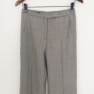 Marlowe Geometric Fine Wool Trousers Size 2